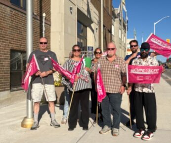 Timmins Transit workers